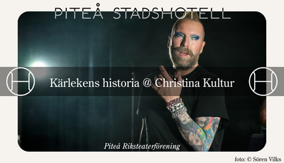 Kärlekens historia av Rickard Söderberg Riksteatern Av och med: Rickard Söderberg. Foto copywright Sören Vilks